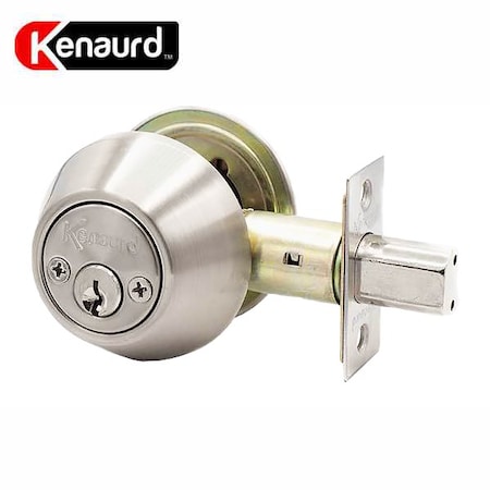 Kenaurd Kenaurd:Dbl. Deadbolt Silver - SC1 KDB02-SS-SC1